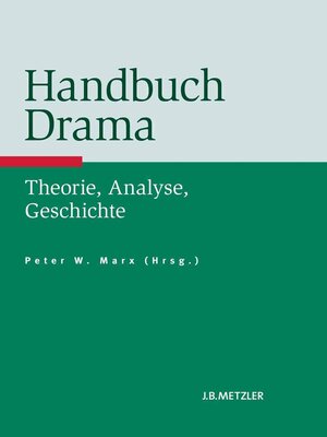 cover image of Handbuch Drama